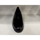 Mocassino in camoscio con zeppa