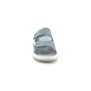 Ciabatta comfort in pelle trac