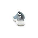 Ciabatta comfort in pelle trac