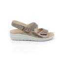 Sandalo daby donna in pelle
