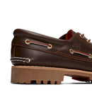 Scarpa da barca timberland® authentic 3-eye lug handsewn da uomo in marrone