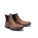 Stivaletto chelsea da uomo stormbuck in marrone