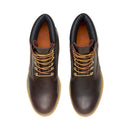 Stivale impermeabile timberland® premium 6-inch da uomo in marrone scuro/colore nero