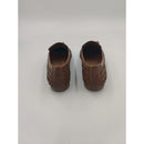 Mocassino intrecciato con nappine