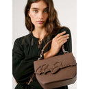 Pepe jeans borsa similpelle con patta