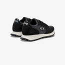 Sneaker ally bright in nylon e suede nero