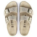 Birkenstock arizona shiny python egshell