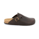 Ciabatta robi da uomo in nabuk ingrassato