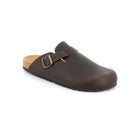 Ciabatta robi da uomo in nabuk ingrassato