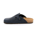 Ciabatta robi da uomo in nabuk ingrassato