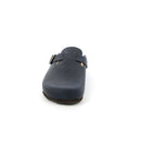 Ciabatta robi da uomo in nabuk ingrassato