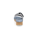 Ciabatta palo donna doppia fascia regolabile