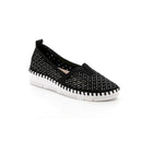 Slip on vivy con foratura a motivo