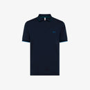 Sun 68 polo small stripe on collar