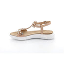 Sandalo doce t-bar con strass