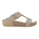 Dira ciabatta da donna con zeppa