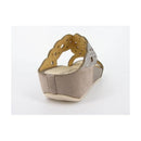 Dira ciabatta da donna con zeppa