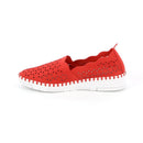 Slip on vivy con foratura a motivo
