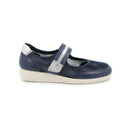 Ballerina cesi con cinturino a strappo e tomaia a rete