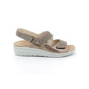 Sandalo daby donna in pelle