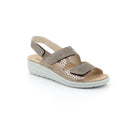 Sandalo daby donna in pelle