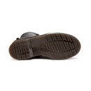 Anfibio in pelle con zip