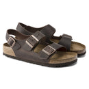 Milano habana oiled leather calzata stretta