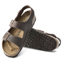 Milano habana oiled leather calzata stretta
