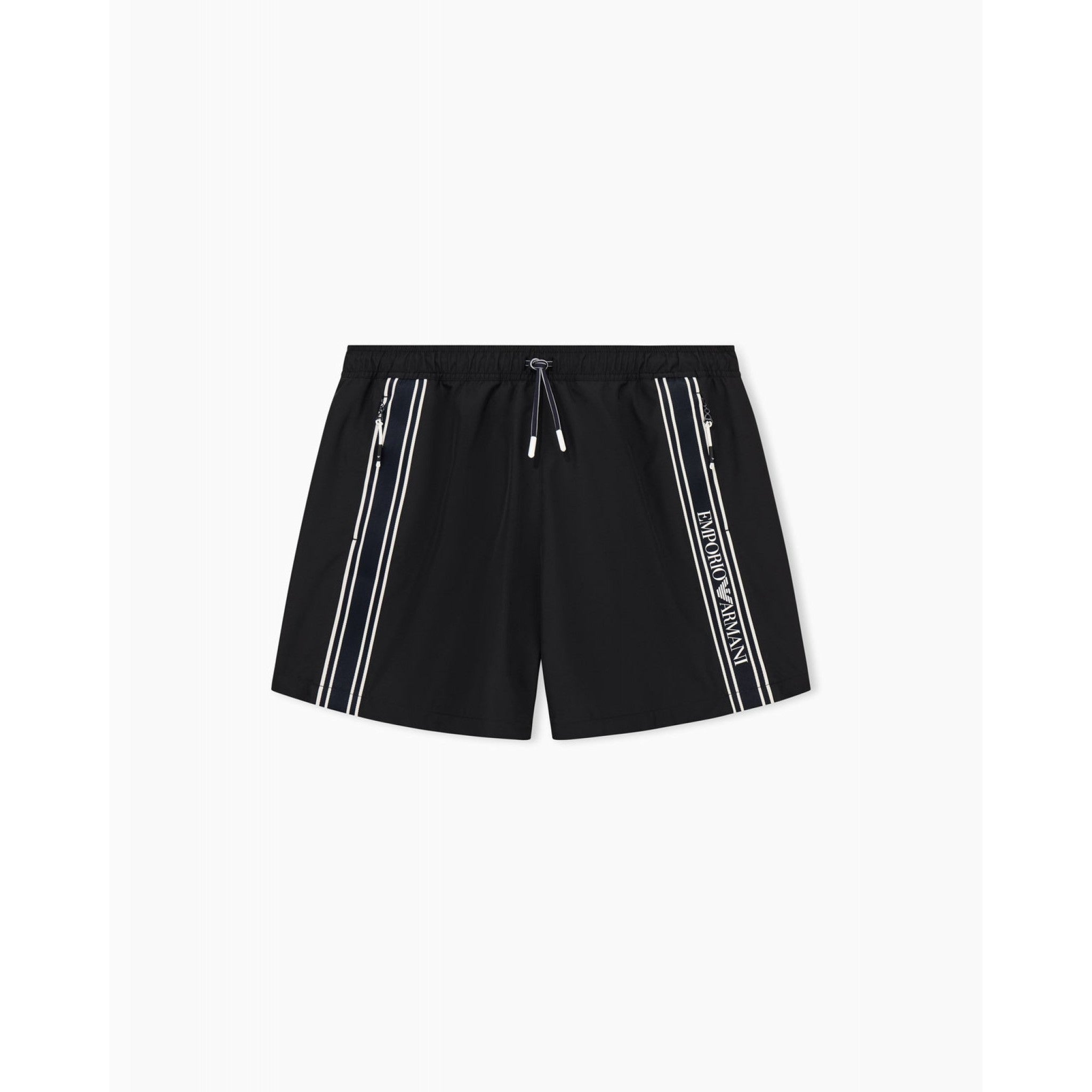 Costume shorts emporio armani con tape logo