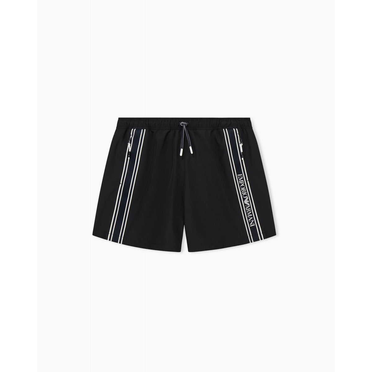 Costume shorts emporio armani con tape logo