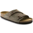 Zurich taupe -suede leather calz.s