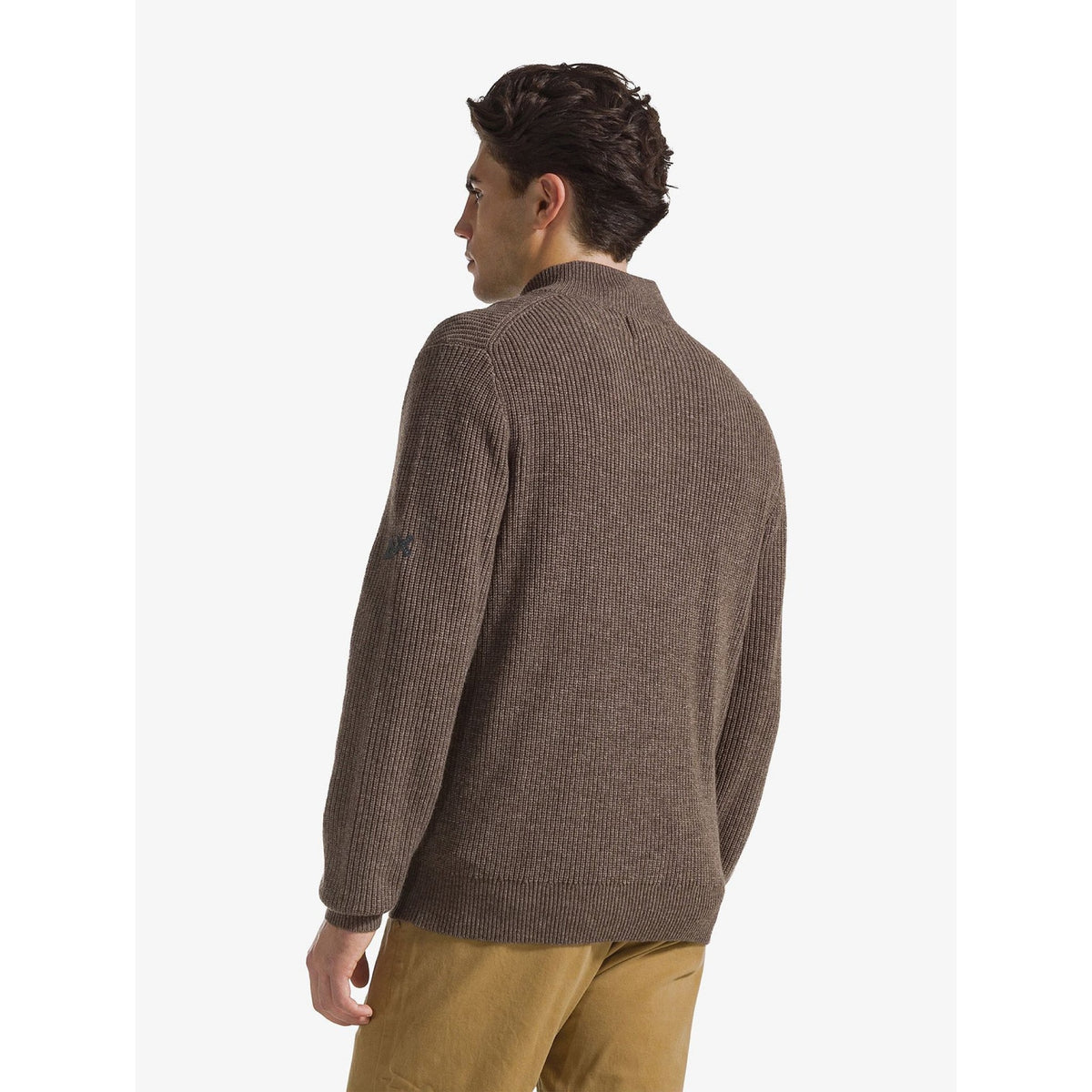 Sun 68 - sun 68 cardigan in lana e cashmere a coste
