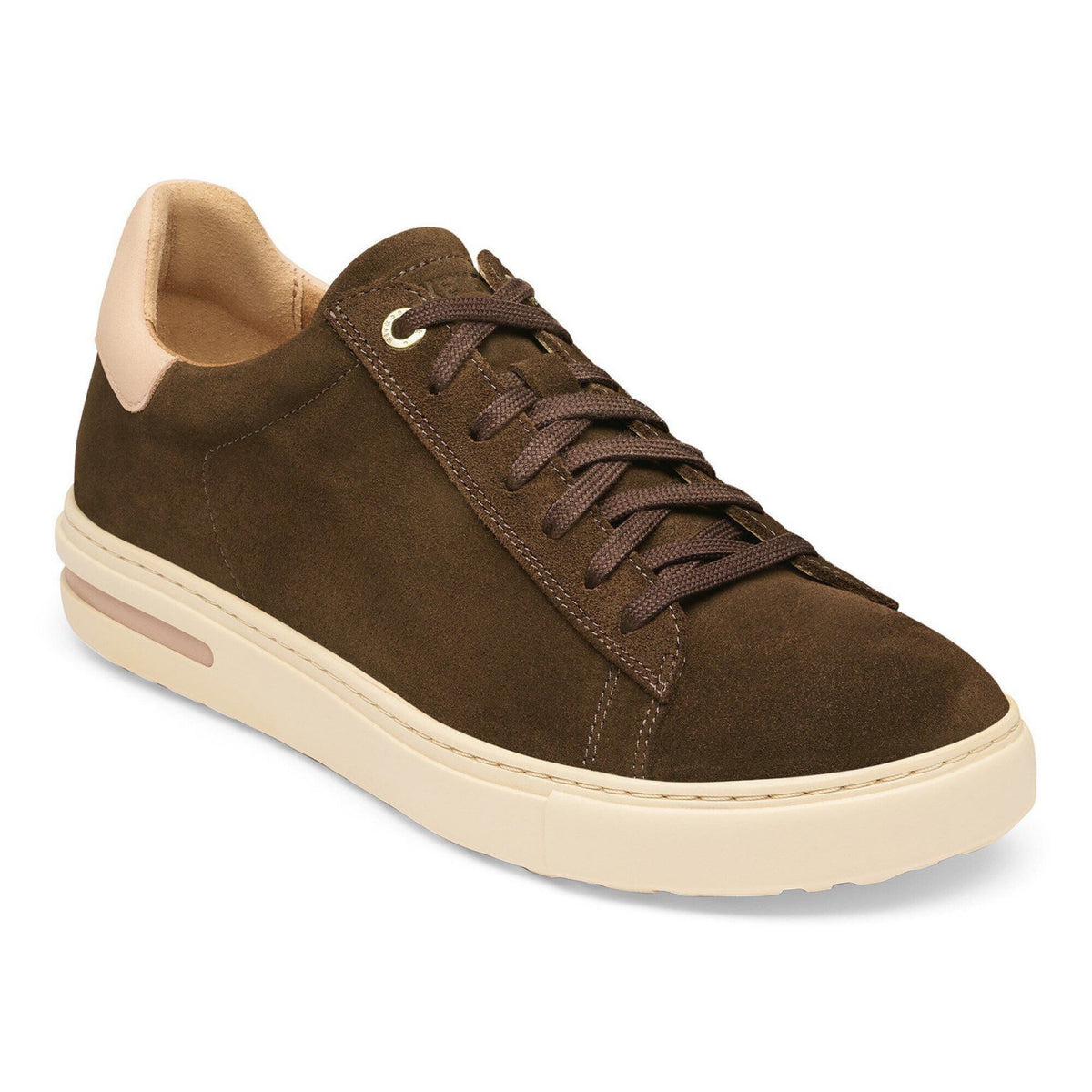 Bend low birkenstock in camoscio
