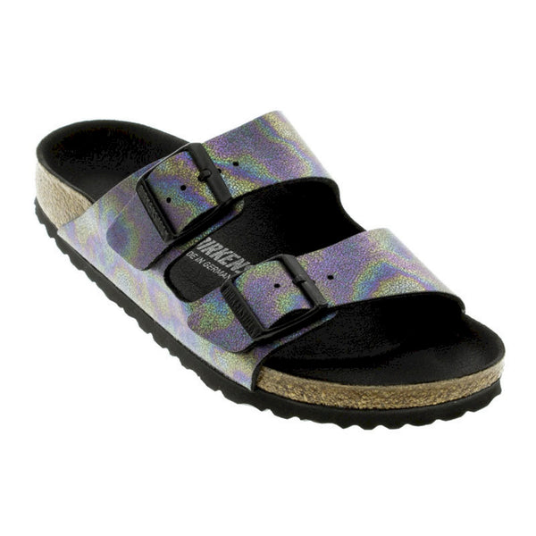 Arizona iridescent black vegan microfibre