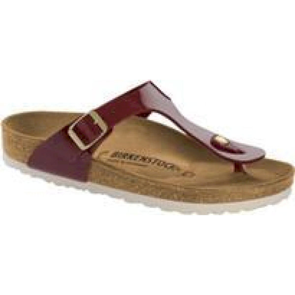 Birkenstock gizeh bordeaux patent