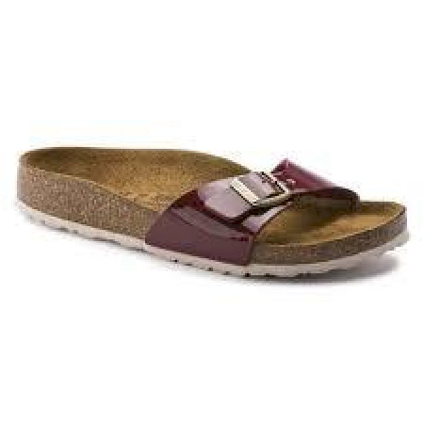 Birkenstock madrid bordeaux patent