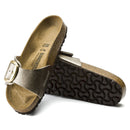 Madrid big buckle graceful taupe, birko flor