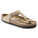 Gizeh plantare morbido pelle nubuck - sandcastle