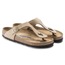 Gizeh plantare morbido pelle nubuck - sandcastle