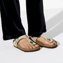 Gizeh plantare morbido pelle nubuck - sandcastle