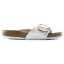 Madrid  big  buckle white  birko flor