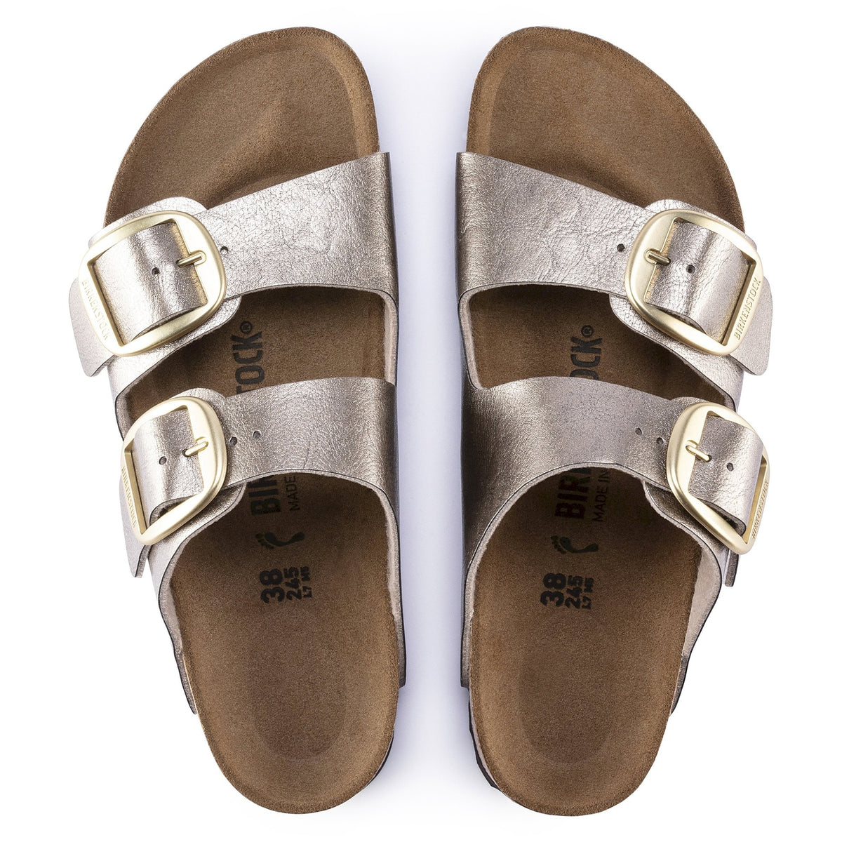 Arizona big buckle graceful taupe, birko flor