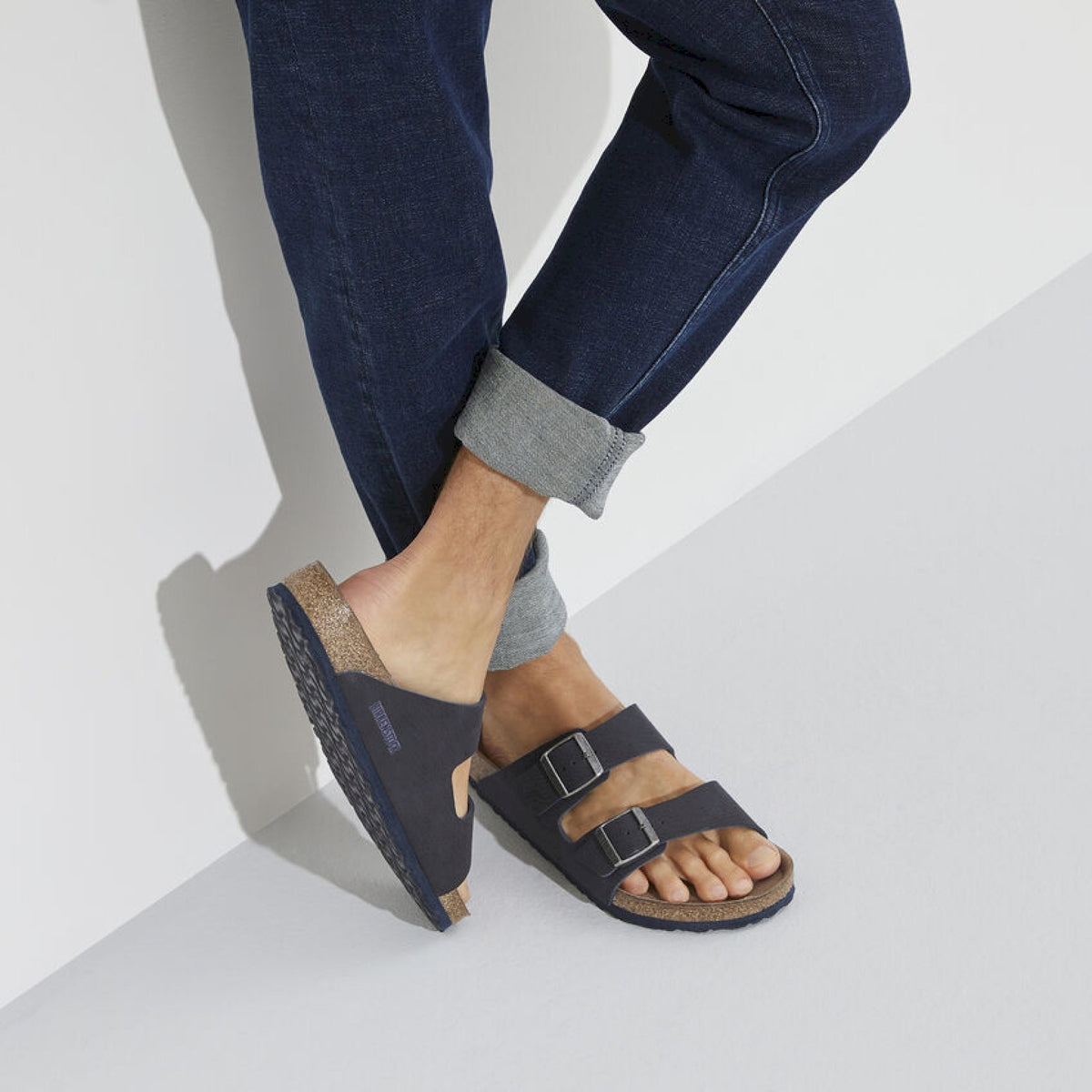 Arizona desert dust indigo blue vegan calzata stretta