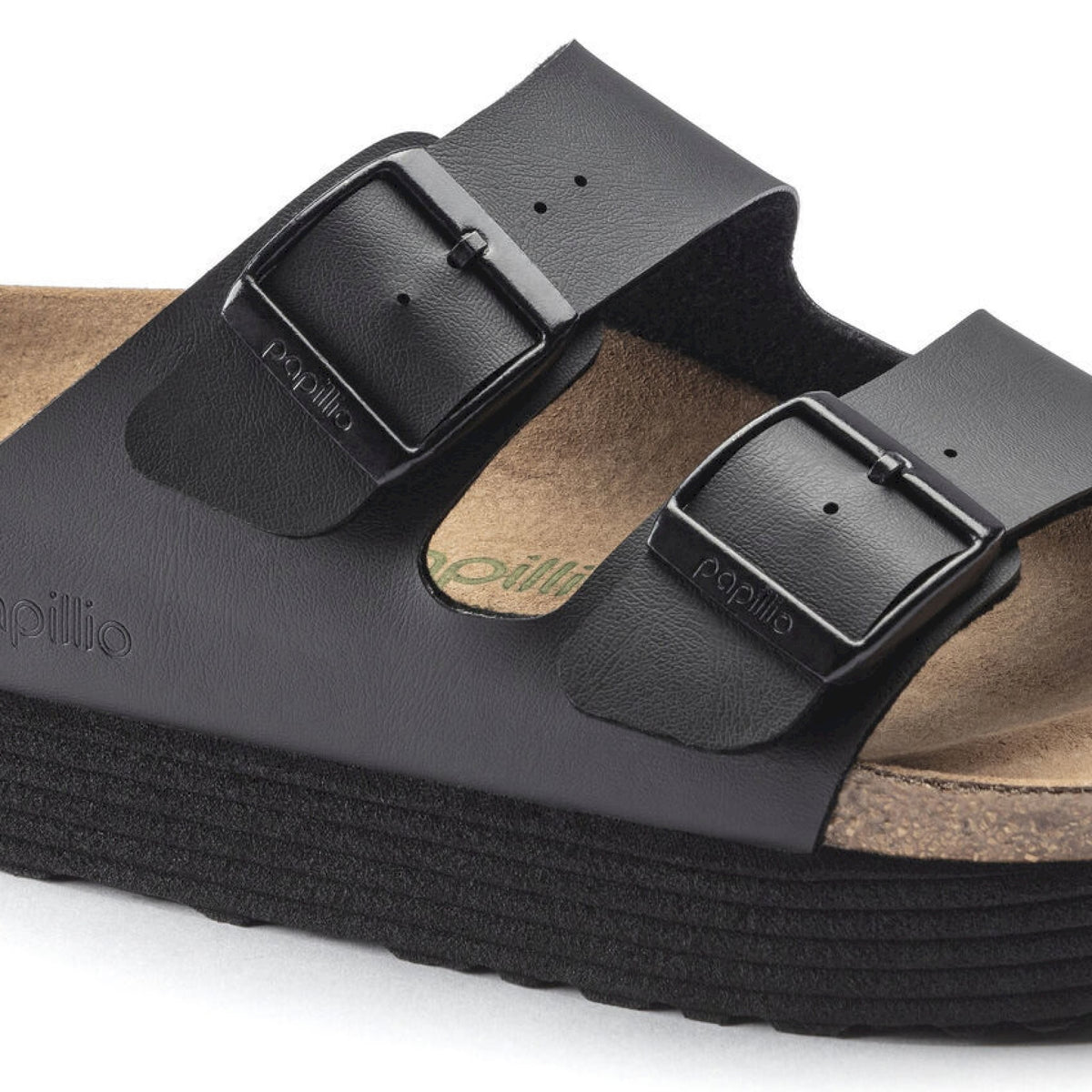 Arizona grooved black vegan birko flor vegan