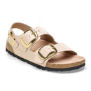 Milano big buckle , natural leather