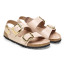 Milano big buckle , natural leather