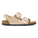 Milano big buckle , natural leather