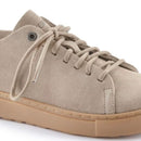 Bend low decon pelle nubuck - gray taupe calz.n