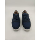 Scarpa con zeppa e cerniera