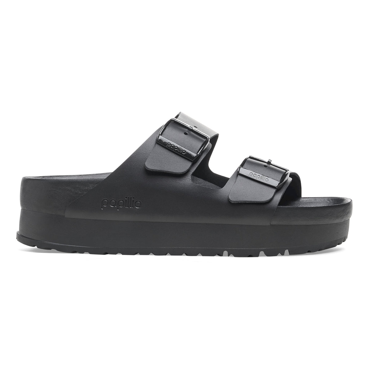 Arizona platf exquisite black, natural leather - calz. s